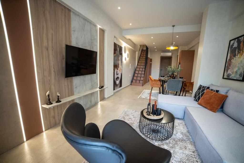 Meteora Loft Apartment Калампака Екстериор снимка